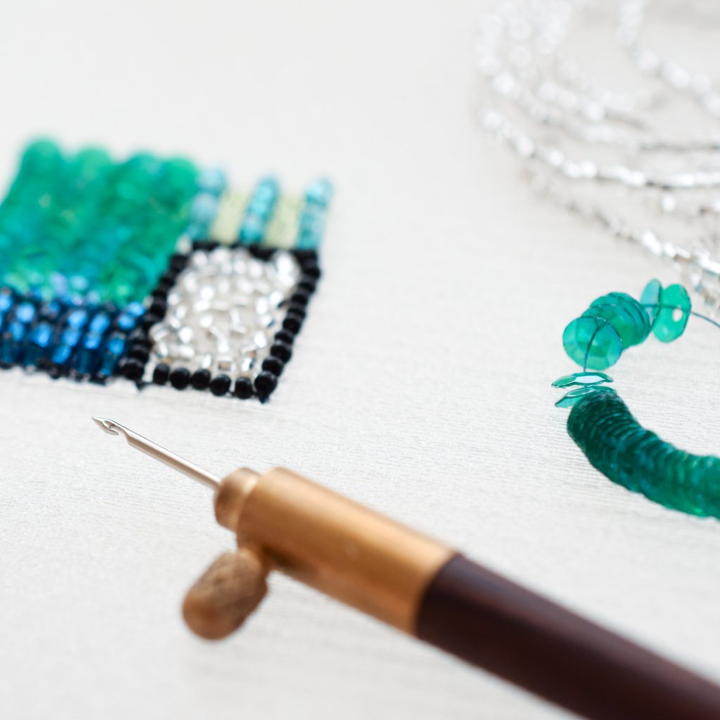 オートクチュール刺繍のレッスン